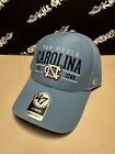 NWT '47 Brand UNC North Carolina Tar Heels Team Logo Light Blue Strap MVP Hat