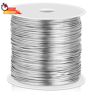 20 Gauge Stainless Steel Wire for Jewelry Making, Bailing Wire Snare Wire for Cr