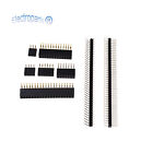 Pin Header 2.54mm Single/Double Row Right Angle Male/Female 3-40Pin Arduino US