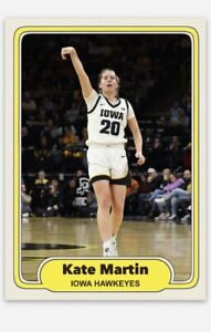 Kate Martin   Basketball Card! WNCAA! Iowa Hawkeyes! ACEO Art Card