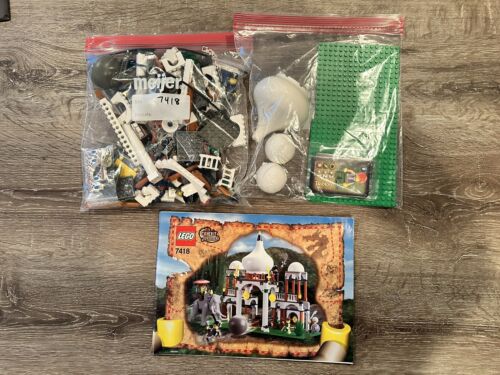 LEGO 7418 Adventurers Orient Expedition Scorpion Palace Incomplete PLEASE READ