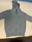 Mens Polo Ralph Lauren Double Knit Full Zip Hoodie (Size Small)