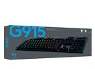 Logitech G915 Lightspeed Wireless RGB Mechanical Gaming Keyboard, Clicky