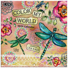 Lang Companies,  Color My World 2024 Mini Wall Calendar
