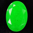 9.70 Ct Certified Natural Jadeite Jade Oval Cut Loose Gemstones