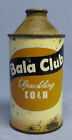Rare HTF Vintage Bala Club Sparkling Cola Cone Top Soda Pop Can
