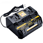 DCB102 Li-ion Battery Charger Fast Charger For Dewalt 14.4V 18V Dual USB Port