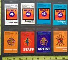 R&R Hall of Fame,1995 Backstage passes,ZEPPELIN,JOPLIN,ZAPPA,NEIL YOUNG,ALLMANS