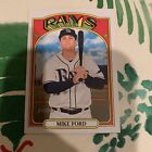 Mike Ford 2021 TOPPS HERITAGE HIGH NUMBER CARD LOT #560 TAMPA BAY RAYS