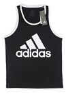 Men's adidas BOS Badge of Sport Classic Tank Top shirt gym Black medium $30.0