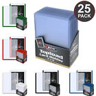 25 BCW 3x4 Toploaders Card Holder Clear Black Blue Red Green White Top loaders