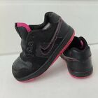 Toddler Girls Black Pink NIKE DELTA Force Low Sneakers Shoes 327587-002 Sz 8 C