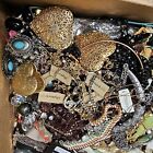 Huge 15 lb Craft Vintage Now Jewelry Lot Junk drawer Unsearched repair repurpose