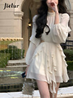 Summer Beach Style Chiffon Mini Dress Office Lady Casual One Piece Dress Korean