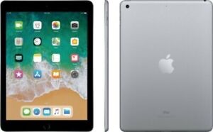 Apple iPad (6th Generation) - 32GB - Wi-Fi, 9.7in - Space Gray * Great Condition