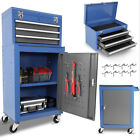 Rolling Tool Organizer Detachable Tool Chest Storage Cabinet W Adjustable Shelf