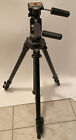 BOGEN MANFROTTO 3221 PHOTO VIDEO Tripod w/ 141RC 3-way tilt Head Made in Italy
