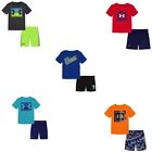 Brand New Under Armour Baby Boys 2 Piece Tee and Shorts Set Size 12, 18, 24, 2T