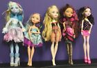 Lot 5 Mattel Monster High Dolls  Ever After High