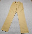 Frontier Classics Pants Mens 40 Tan Color Cotton V notch back Trousers Western