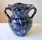 VTG North Carolina Cole Pottery 1998  Blue Speckled 6