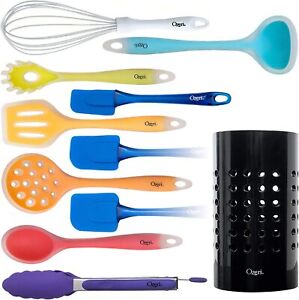 11-Piece All-in-One Silicone Kitchen Utensil Set, Multicolor + [FREE SHIPPING]