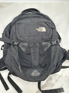 The North Face Backpack Recon Bag Travel School Gym Laptop Black Flex Vent Mint