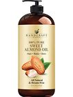 New ListingHandcraft Sweet Almond Oil  100% Pure and Natural  Premium Therapeutic Grade
