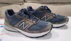 New Balance Mens Shoes Size 8 - 990 V5 Navy Blue Brown Suede Comfort Sneakers