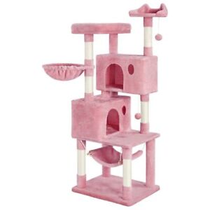 64.5inches Cat Tree Tower Condo For Big Cats Bed Furniture As Play & Rest Center