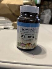 Beet Juice 440 mg 50 non gmo veg Caps Eclectic Exp 9/25