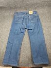 Levis 505 Jeans Mens Vintage Denim Straight Leg Orange Tab USA MADE Size 38x30