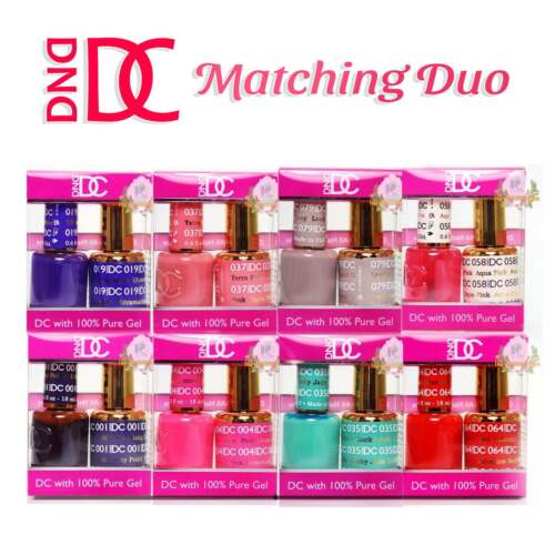 DND DC DUO Matching Gel & Lacquer *Pick Any*