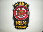 FAIRFAX COUNTY, VIRGINIA POLICE DEPARTMENT PATCH