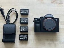 Sony a7s II Body +4 Sony Batteries + Charger (NO HDMI OUT)