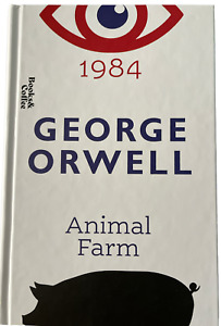 1984  &  Animal Farm   (2In1)  by George Orwell   Hardcover Book -NEW