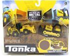 Tonka Metal Movers Combo Pack Mighty Dump  Front End Loader, Dumper Truck Toy fo