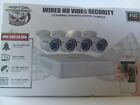 Night Owl Security 4-Channel 4-Camera Surveillance System - White (WMBF-445-720)