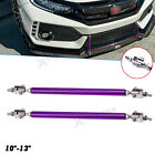 Adjust Purple Front Bumper Strut Rod Stabilizer Bar For Honda Civic Accord Acura