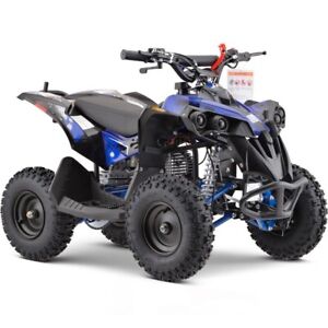 MotoTec Renegade 40cc 4-Stroke Kids Gas 4 Wheel ATV  - GREEN, RED and BLUE