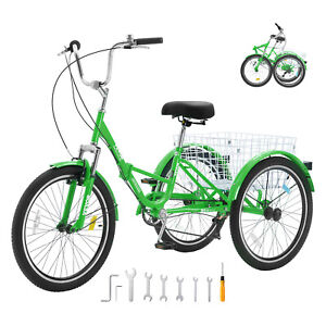 VEVOR Foldable Tricycle Adult 24