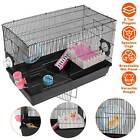 Black 2-Levels Hamster Habitat Rodent Gerbil Mouse Mice Rats Small Animal Cage