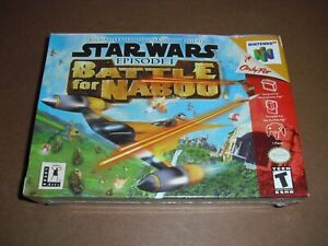 Star Wars Battle for Naboo BRAND NEW & Factory Sealed for N64 Nintendo 64 2000!