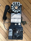 New ListingVintage Antique 1950's Rotary Dial Pay Phone New York City Electric 3 Coin Slots
