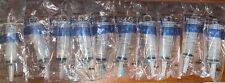 New-Lot of 10 McKesson Piston Irrigation Syringes-Ring Top w/ Catheter Tip 60ML