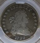 CAC Certified  F Details 1799 Draped Bust Silver Dollar        OR56