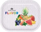King Palm | Metal Rolling Tray | Smoke Accessories | Flavor | 7 x 5.5 Inch