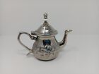 Stamped Moroccan Teapot Small Vintage Antique Ornate Exotic Signed