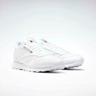 Men's Shoes REEBOK Classic Leather  9771 White / White / Grey RUNNING SHOE