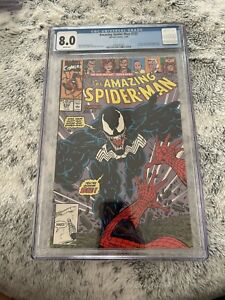 Amazing Spider-Man #332 CGC 8.0 (Marvel Comics 1990) White Pages